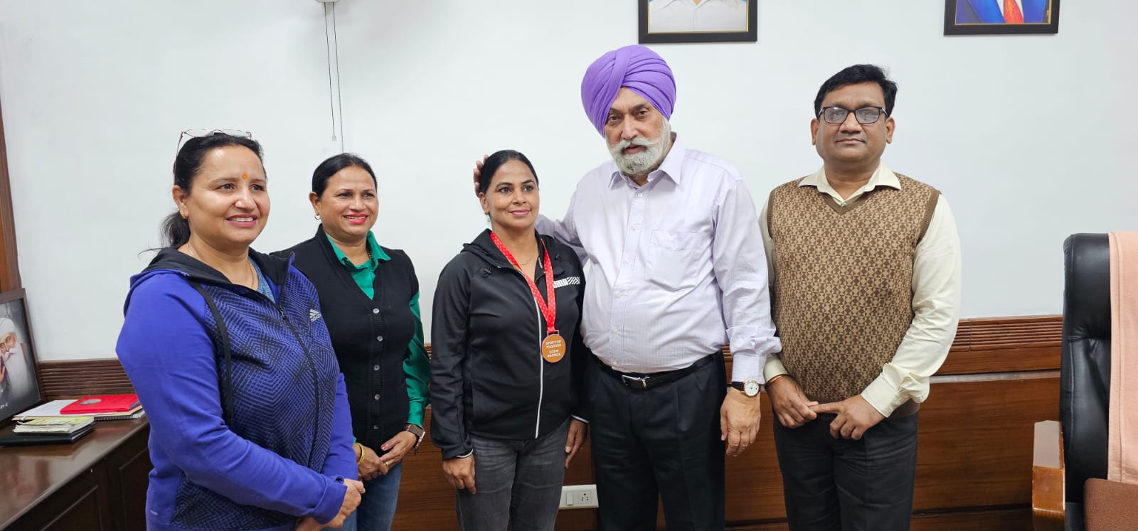 ਪੀ.ਐਸ.ਪੀ. ਸੀ.ਐੱਲ. ਵੱਲੋਂ ਭਾਰਤੀ ਹਾਕੀ ਟੀਮ ਦੀ ਮੈਂਬਰ ਚਰਨਜੀਤ ਕੌਰ ਦਾ ਸਵਾਗਤ